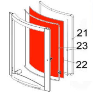 Austroflamm Irony S Sichtscheibe