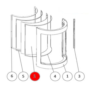 Austroflamm Lux Sichtscheibe