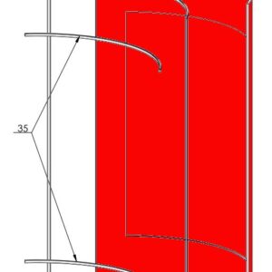 Fireplace Laurus Sichtscheibe
