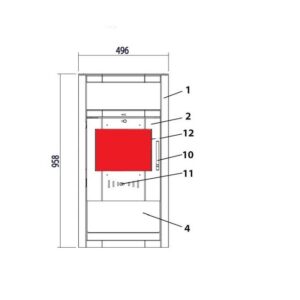 Haas+Sohn Aarhus 284.15 Sichtscheibe