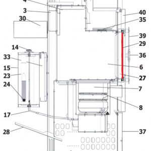 Haas+Sohn Ibiza 469.50 Innentür Sichtscheibe