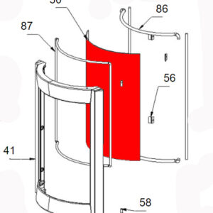 La Nordica Fortuna Panorama Sichtscheibe