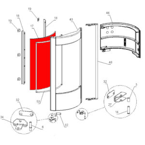 La Nordica Marlena Sichtscheibe