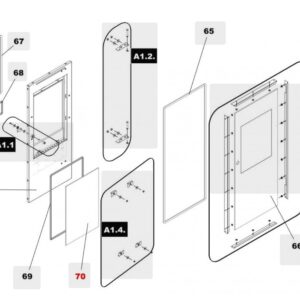 Haas+Sohn Lucca II RLU 442.08 Sichtscheibe innen