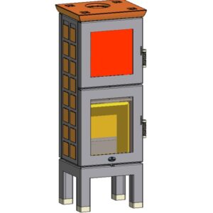 Max Blank Öko-Fire BF Backfach Sichtscheibe