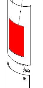 Olsberg Arina Sichtscheibe