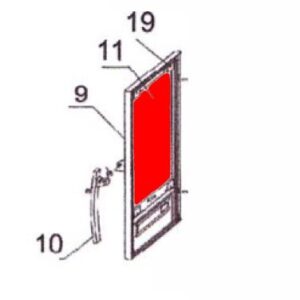 Oranier Bohemia Sichtscheibe