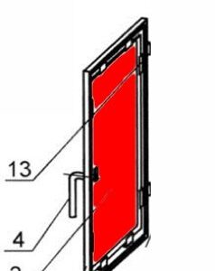 Oranier Boras Sichtscheibe
