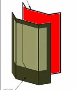 Oranier Clio 5 Sichtscheibe