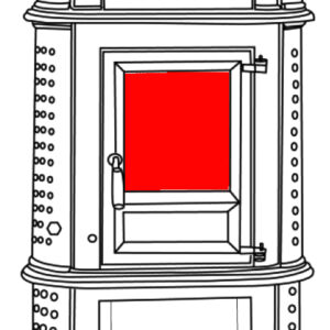 Globe Fire Herculina XL Sichtscheibe