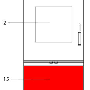 Wodtke KK 80-2 Sichtscheibe für Holzfach