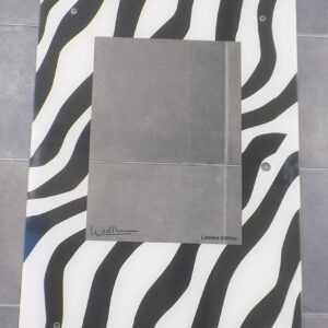 Wodtke Tabo Tür-Dekorglas Zebraoptik